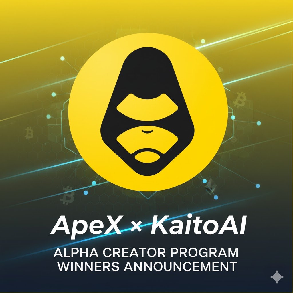 qrizwani's tweet image. The wait is finally over! 🚀

The @OfficialApeXdex  × @KaitoAI  Alpha Creator Program results are officially IN. 🏛️

If you made the leaderboard, you’re getting paid. We saw some serious conviction and alpha this phase 1.

Are you on the list? Let’s check. 👇🧵