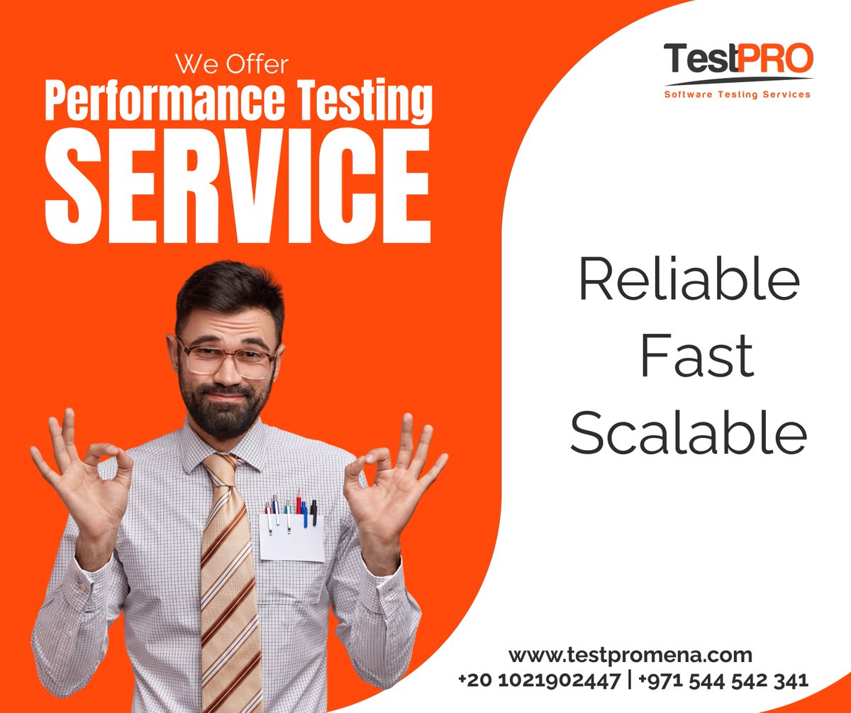 testproeg's tweet image. Ensure Your System is Reliable, Fast, and Scalable!

Optimize your applications with our Performance Testing service 

💬 Free 60 minutes assessment
testpromena.com/contact/

testpromena.com/testing-servic…

 +971 54 454 2341
 +20 102 190 2447

#SoftwareTesting #TestPRO #TechTesting