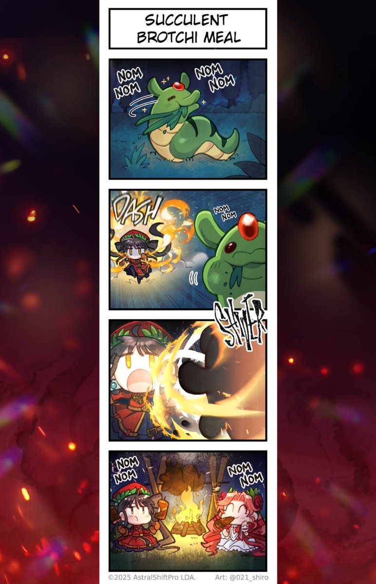 ❤️‍🔥#HellMaiden 𝕮𝖍𝖗𝖔𝖓𝖎𝖈𝖑𝖊𝖘 #1 ❤️‍🔥

"𝕾𝖚𝖈𝖈𝖚𝖑𝖊𝖓𝖙 𝕭𝖗𝖔𝖙𝖈𝖍𝖎 𝕸𝖊𝖆𝖑"

In the harsh ecosystems of Hell, the herbivorous Brotchi survive as quiet foragers, occupying the very lowest spot in the food chain.