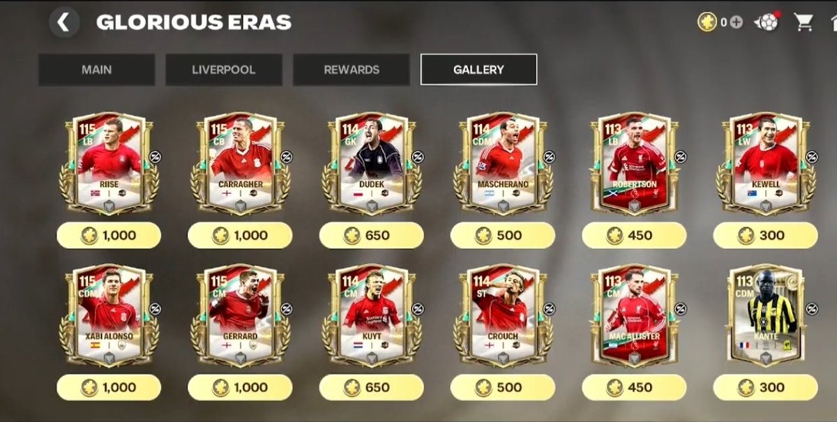 RockyB_Gaming's tweet image. Glorious Eras Highlights Shards cost 🧩
Video 🖇️ - youtube.com/shorts/KUv_6BL…

#GloriousEras #FC26 #EAFC #FCMobile 
@Akash62455881 @AngelDimaria_77 @Celestial_fc10 @Enzo9CFC @FirstHalfYT @FCMMIZ @fcmobileguide @99rkreddy @fcmobileenews