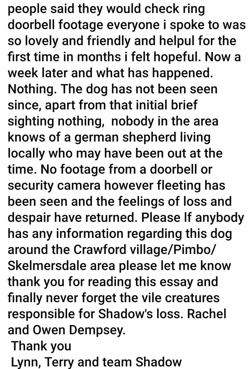 MissingPetsGB's tweet image. It&apos;s a cruel world at times. 
Thoughts with Shadow&apos;s family.
Please someone come forward and let his family know what has happened to their boy 🙏💔