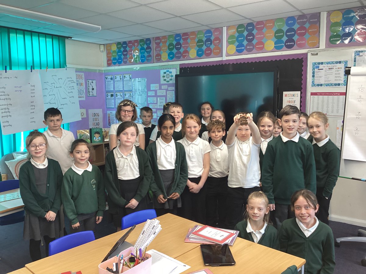 BaderPrimary's tweet image. Y4R enjoyed having the Times Table Trophy in our classroom for the first half of the week. We were joint winners with Y6R! #RRSarticle3 🏆 #Aiminghigh
