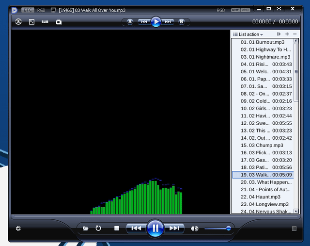 reactos's tweet image. PotPlayer 1.5.45955 works great on #ReactOS!
It also supports WMP visualizations.