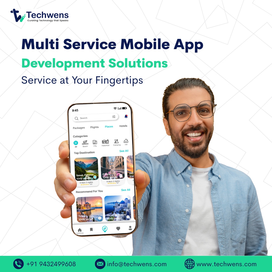 TechWens's tweet image. Everything you need, just a tap away.
Experience seamless multi-service convenience!
#MobileApp #AppDevelopment #Techwens #DigitalSolutions