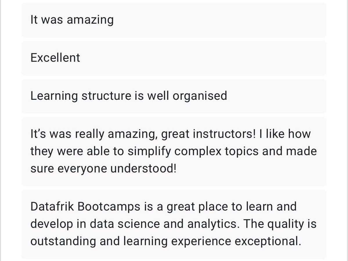 thenaijacarguy's tweet image. “The well-structured modules initially attracted me to the bootcamp, and I’m glad to say they were delivered exceptionally well”