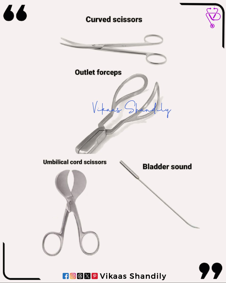 VikaasShandily's tweet image. Essential Surgical Instruments 🏥
#SurgicalInstruments #OperatingRoom #surgery  #MedicalTools #SurgeonLife #VikaasShandily #MedStudent #surgicaltech