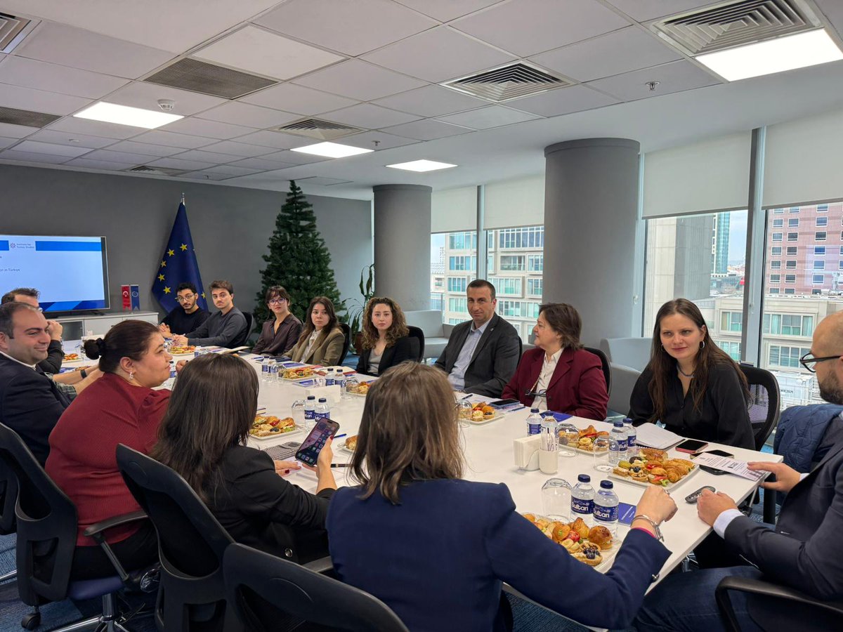 Polonya Doğu Araştırmaları Merkezi Türkiye, Kafkasya ve Orta Asya Dairesi Başkanı Karol Wasilewski, Polonya Türkiye Araştırmaları Enstitüsü Başkanı Dr. Karolina Wanda Olszowska ile Polonya Doğu Araştırmaları Merkezi Araştırmacısı Zuzanna Krzyzanowska İKV'yi ziyaret ederek,