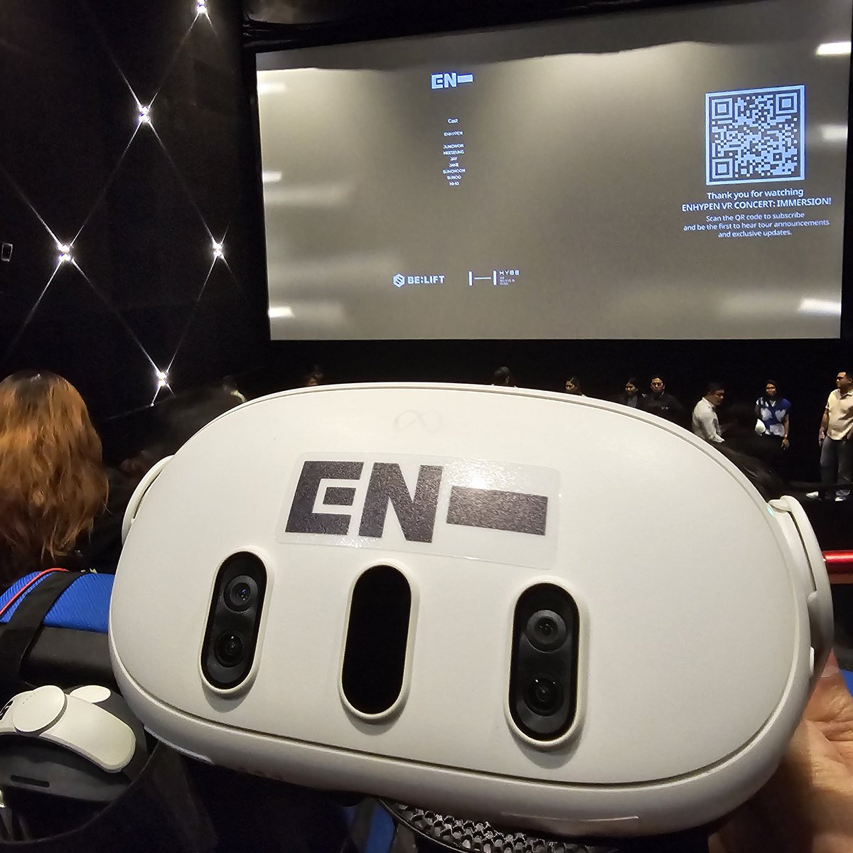 Closer than front row, louder than a live concert scream. #ENHYPENVRCONCERT hits different. #GatewayImmersive <a href="/WilbrosLive/">Wilbros Live</a> <a href="/gatewaycineplex/">Gateway Cineplex 18</a>