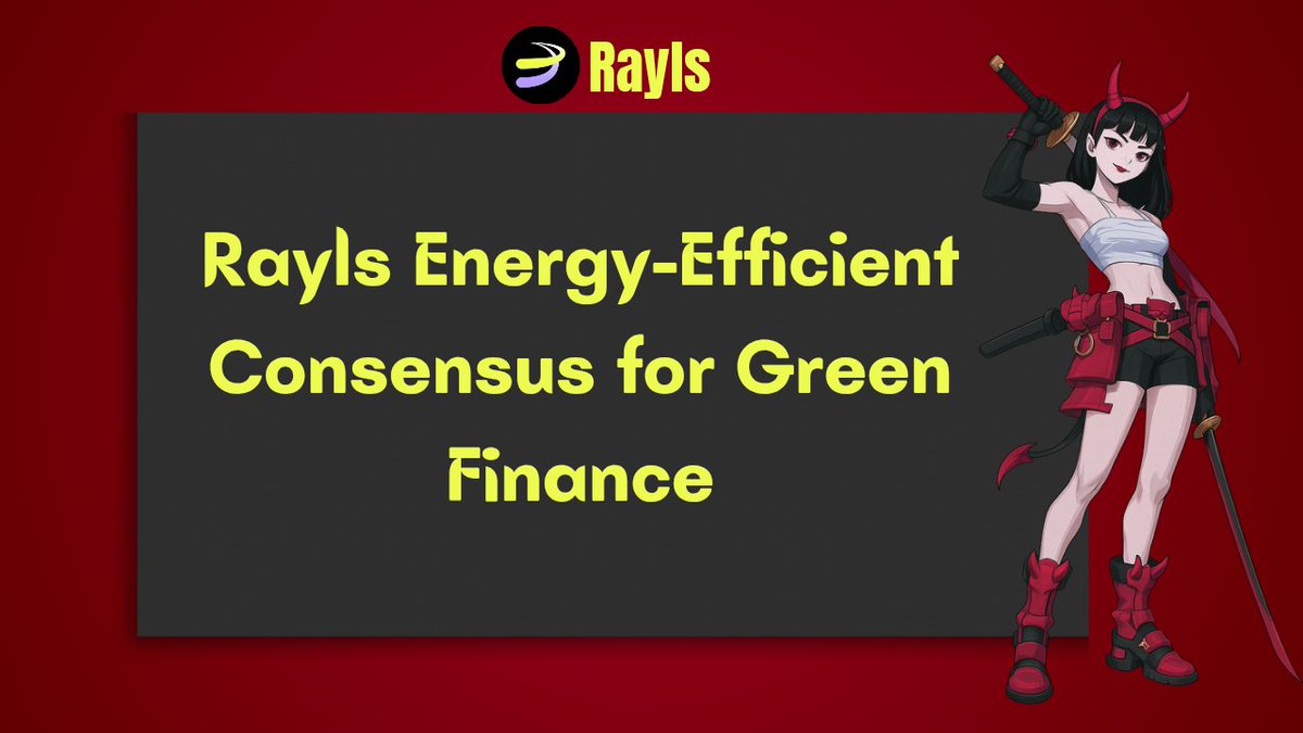 Inayerhweb3's tweet image. Environmental considerations guide @RaylsLabs&apos; consensus mechanism, which relies on energy-efficient proof systems that consume far less power than proof-of-work alternatives.

➻ Nodes validate blocks using delegated staking, distributing computation across participants without…