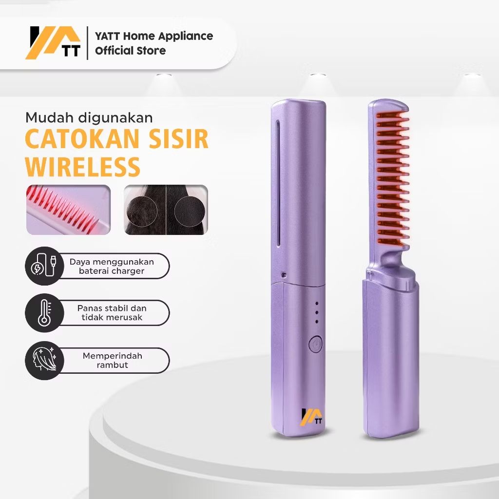 prasetyolanda's tweet image. Cek YATT Sisir Catokan Pelurus Mini 2in1 45W Portable / Catokan Sisir Mini Elektrik Multifungsi dengan harga Rp19.800. Dapatkan di Shopee sekarang! s.shopee.co.id/3AziVNoRH3?sha…
