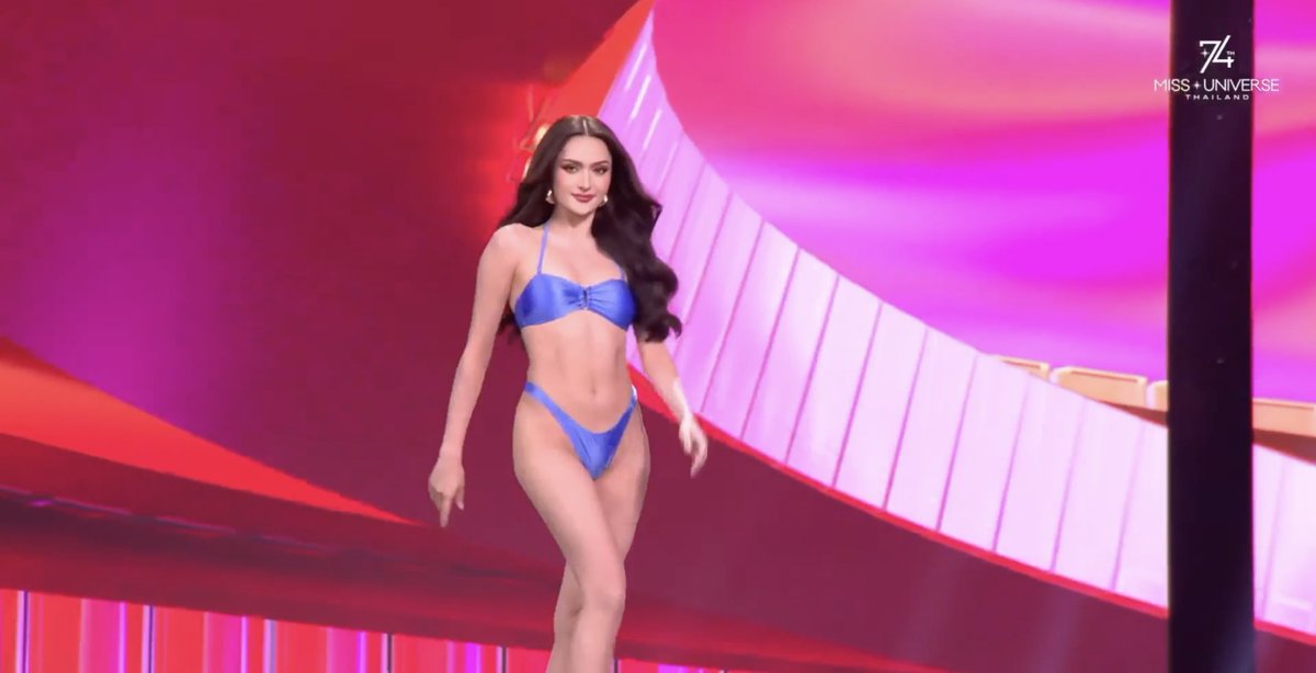 AHTISA MANALO SHINES IN MISS UNIVERSE SWIMSUIT RUNWAY LOOK: Ahtisa Manalo opened strong in the swimsuit runway preliminary competition of the 74th Miss Universe, delivering a confident stride and polished presentation. She