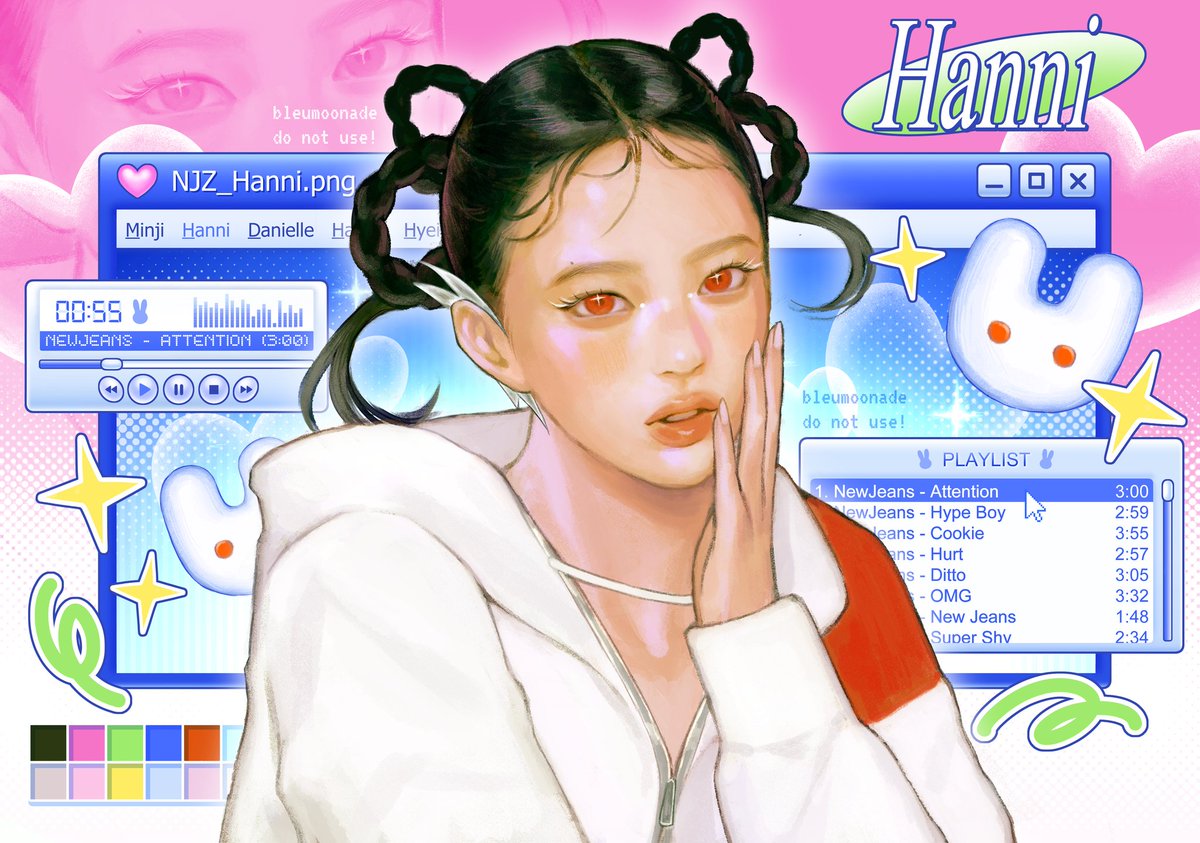 bleumoonade's tweet image. 𝑨-𝑻-𝑻-𝑬-𝑵-𝑻-𝑰-𝑶𝑵 ! 🐰⊹ ࣪ ˖ 
NewJeans Hanni Fanart

#NewJeans #뉴진스 #Hanni #하니 #HanniPham #NJZ

x.com/bleumoonade/st…