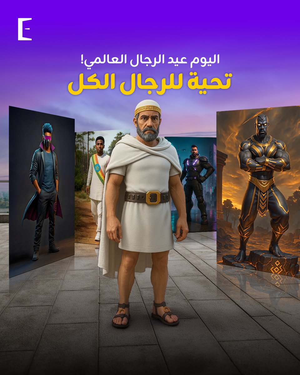 ExscapeTN's tweet image. عيد الرجال العالمي مبروك !🌍
نعرفو قيمتكم وقوتكم وتقديماتكم والروح اللي ديما تدفعكم باش تكونوا ديما في القمّة، في اللعبة وفي الحياة الحقيقية.🏆
ديما خلّيو الريتم  بيدكم !💪