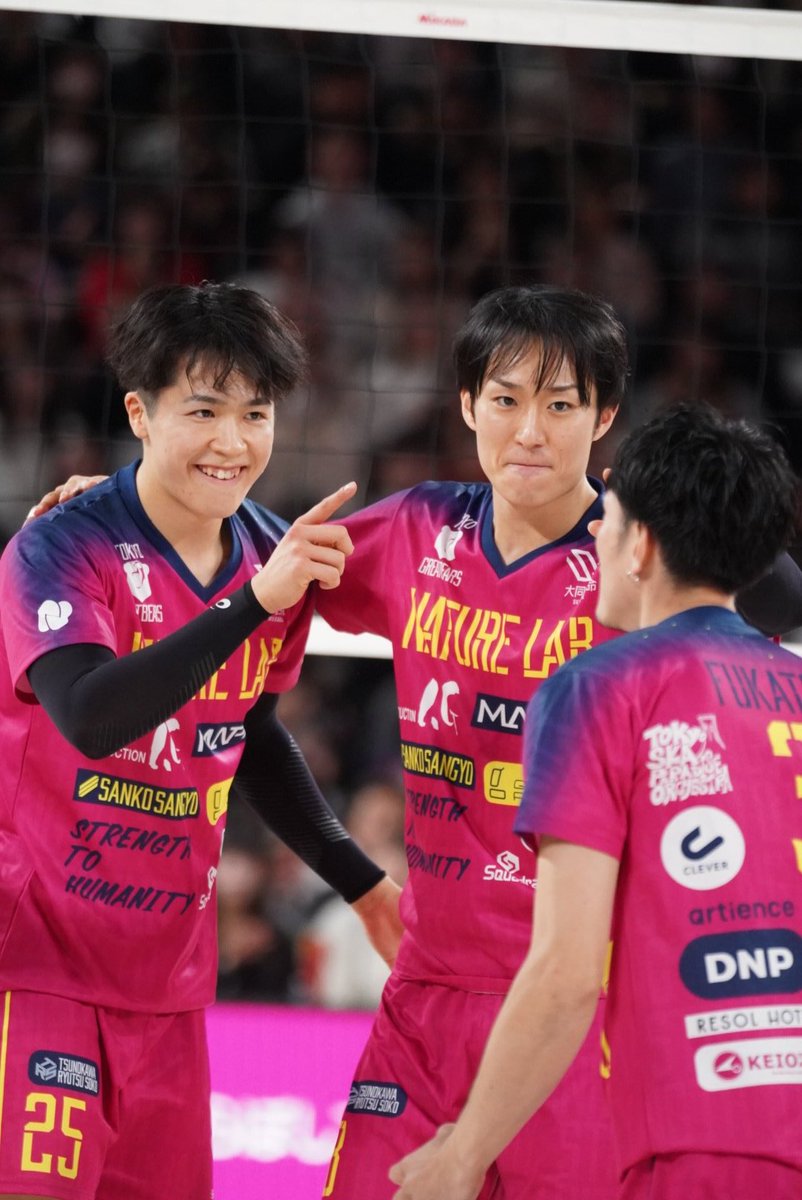 2025.11.14 トヨタアリーナTOKYO
どこにいても好きは変わらないけどコートの中はやはり嬉しい。