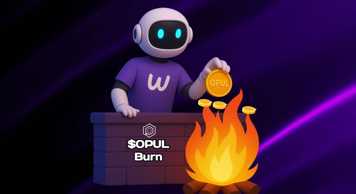 geulink's tweet image. Wippit will significantly increase the $OPUL utility.

Driving a buyback and burn mechanism, which aims to create deflationary pressure and potentially increase the token&apos;s value. 

Bag more &amp;amp; Keep it safe 💯

#OPUL #OPULFAM #DeFi