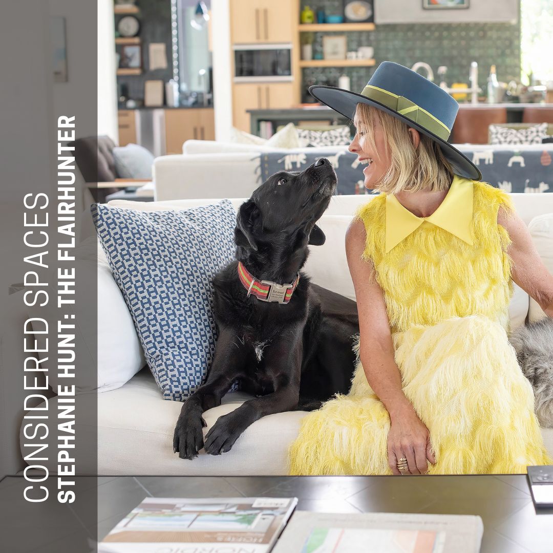 Joining us for Considered Spaces is Stephanie Hunt of The Flairhunter, an AD Pro Designer celebrated for her colourful aesthetic.

🔗 Read about her art-first approach to design: riseart.com/collaboration/…