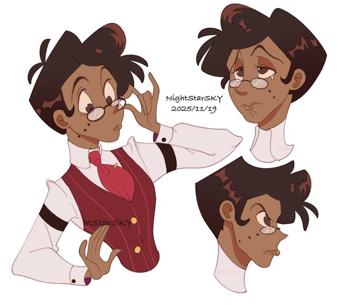 Cute boy 

#HazbinHotelFanart #HazbinHotel #Alastor