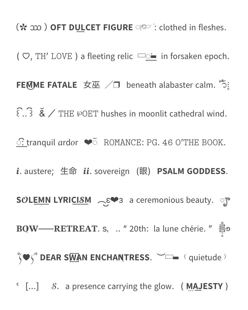 vosveux's tweet image. ⠀
꣑୧ .. Help repost, Love. Thank you.

I shall bring you 20 short wording for bio with free revisions.

Each wording priced at 2.500 and 4 for only 8.500.

Seek the ALT for code and more details. ♡ #zonauang
⠀https://t.co/zdJbgkRfyH