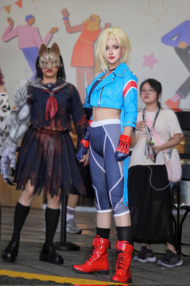 shaqimakeup's tweet photo. 上週日很榮幸受邀擔任本屆Wirforce Cosplay大賽的評審~

而這次依然配合電玩主題，第一次嘗試了我很喜歡的作品-《快打旋風6》版本的嘉米~

活動結束後趁著Halo那組的大砲還在現場就借來拍照，覺得嘉米拿大砲不但不違和還看起來更強了😆

#wirforce #StreetFighter6 #StreetFighter
#CammyWhite #cammy https://t.co/WYEBR5nJgo