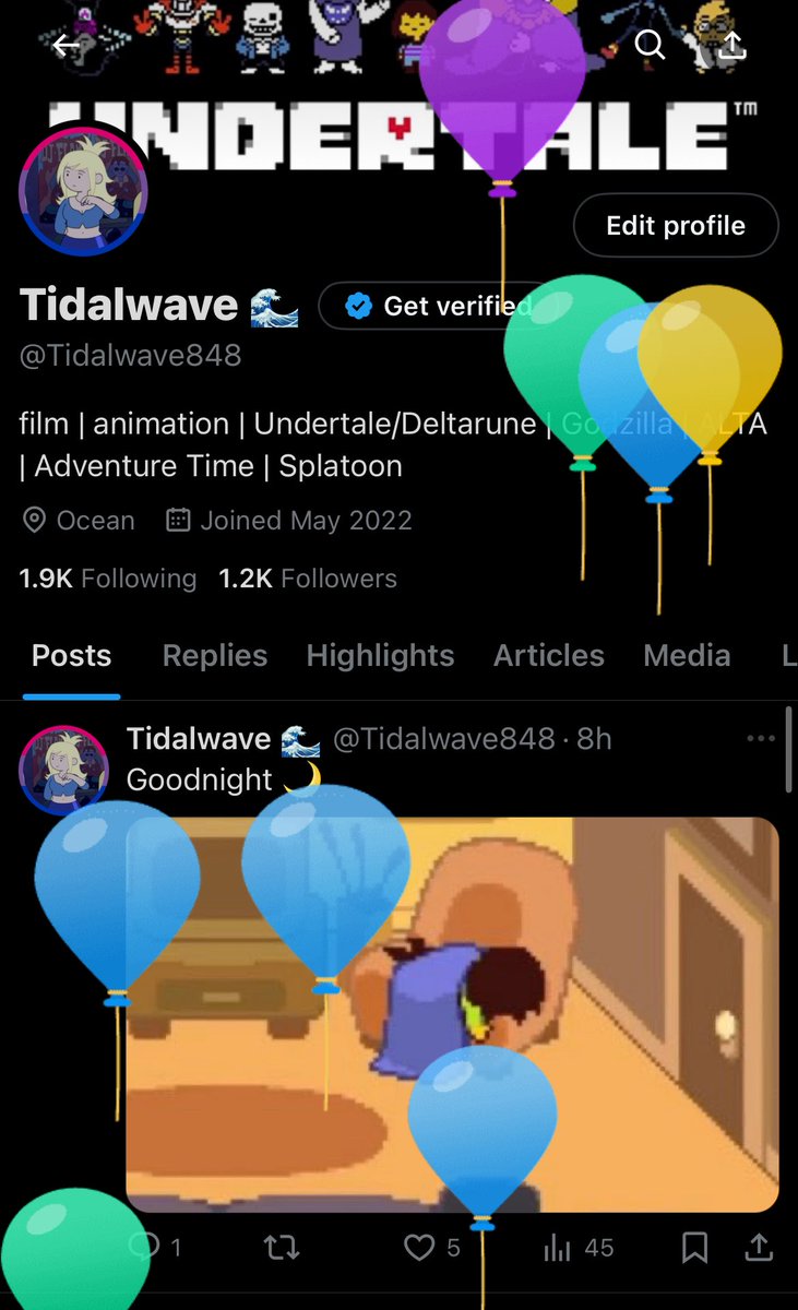 Tidalwave848's tweet image. You know what these balloons means….IT IS THE DAY BEFORE A NEW FIONNA AND CAKE