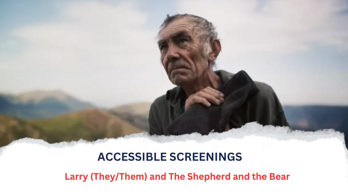 This year’s programme includes accessible screenings  of Larry (They/Them) and The Shepherd and the Bear, both captioned for HOH audiences. 

Next HOH screening: Warwick, 26 November frenchfilmfestival.org.uk/event/the-shep…

#AccessibleCinema #DeafAwareness #HoHScreening