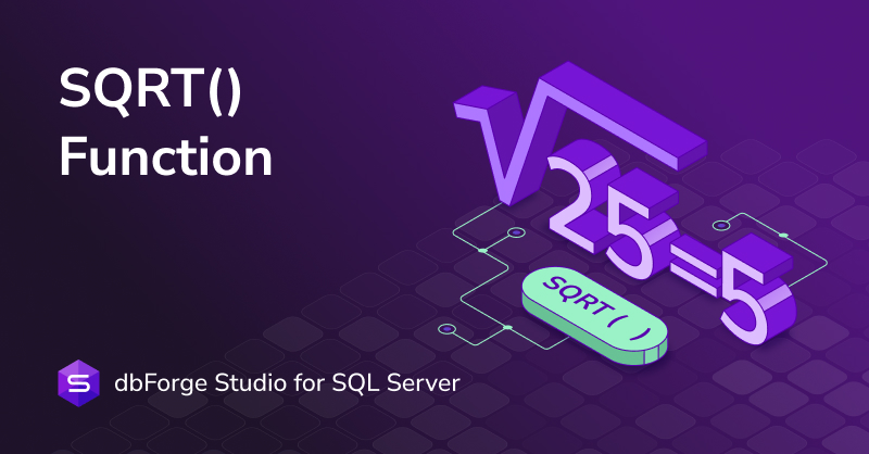DevartSoftware's tweet image. 🧮 SQRT() Function in SQL Server: Syntax, Examples, and Use Cases

🧠 Learn how to calculate square roots safely and efficiently in #SQLServer: is.gd/2yuzPm

✅ Try #dbForgeStudio for #SQL: is.gd/4mgWGt
