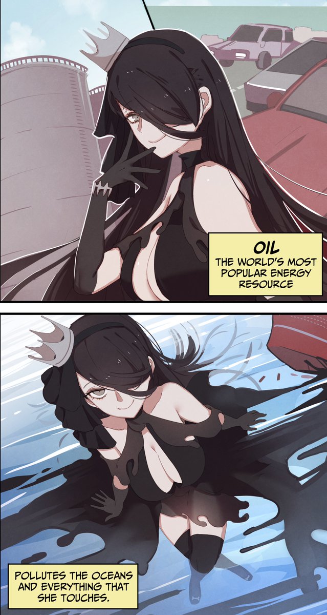 Merryweatherey's tweet image. If Oil Was A Goddess