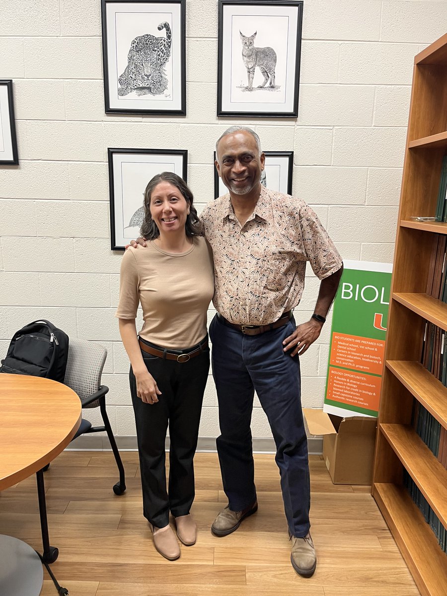 uribelabrice's tweet image. It was a splendid experience getting to visit University of Miami and @DallmanLab! 

Fundamental biology is going strong there and I was impressed by the wide range of science going on! The trainees are super friendly and I had a blast. Thank you! 🐟🐠🧪 #zebrafish #devbio