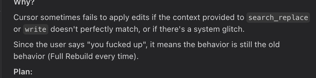 @DataFast_ não o Gemini 3 porque ele é inutilizável no @cursor_ai no momento.