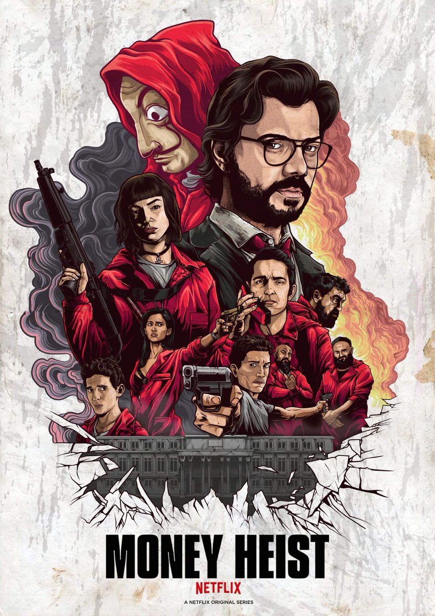 Show me a better webseries than money heist !!