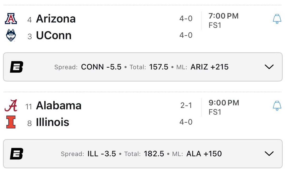 coleadamss's tweet image. Tonight’s college basketball slate feels like a Final Four preview