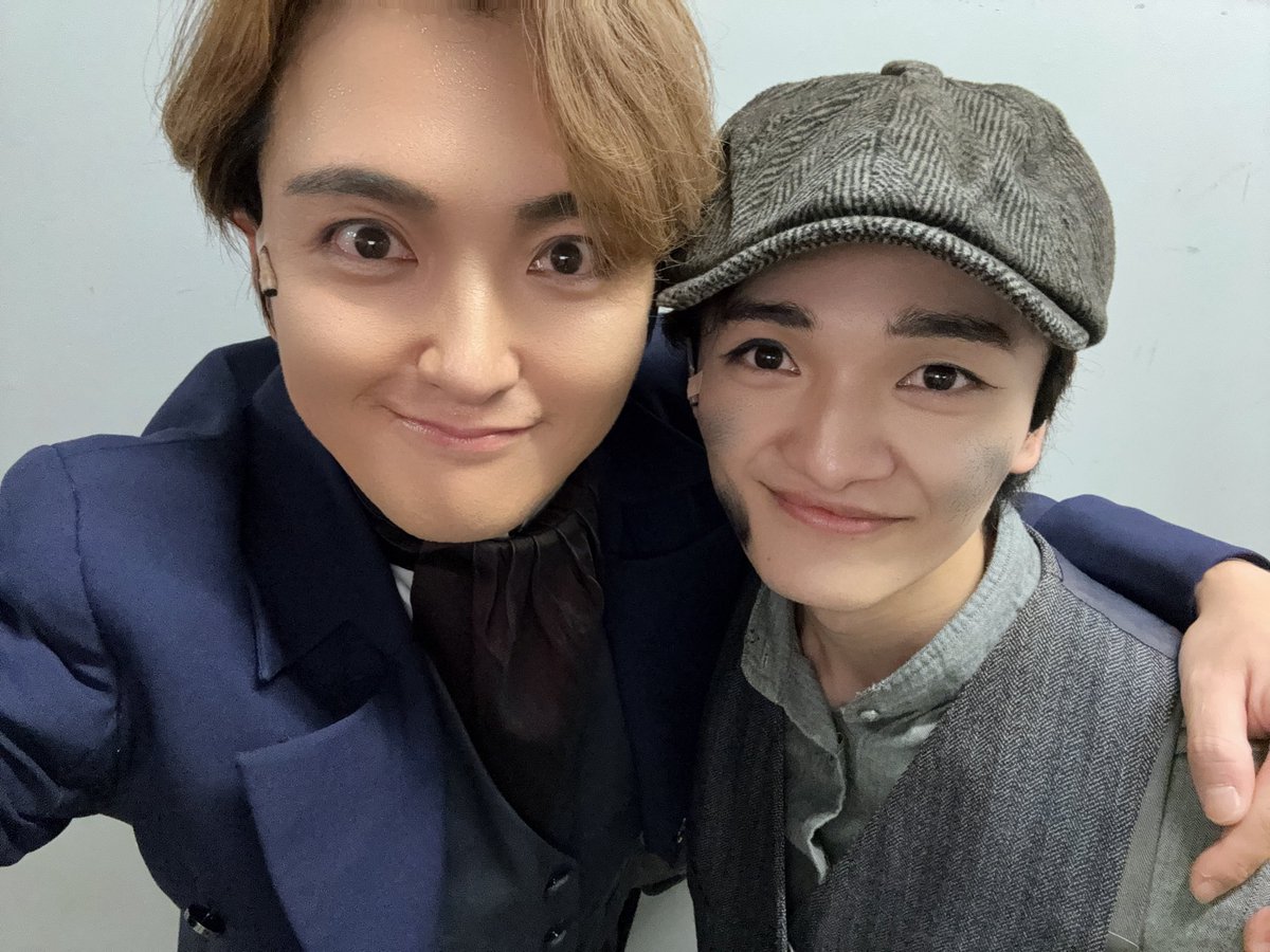 YUKI_SASAKI_67's tweet image. #エリザベート 51公演目、52公演目！
ご観劇いただきありがとうございました！✨

今日はだいなと📸
たくさんの拍手ありがとうございました！！

#シュテファン