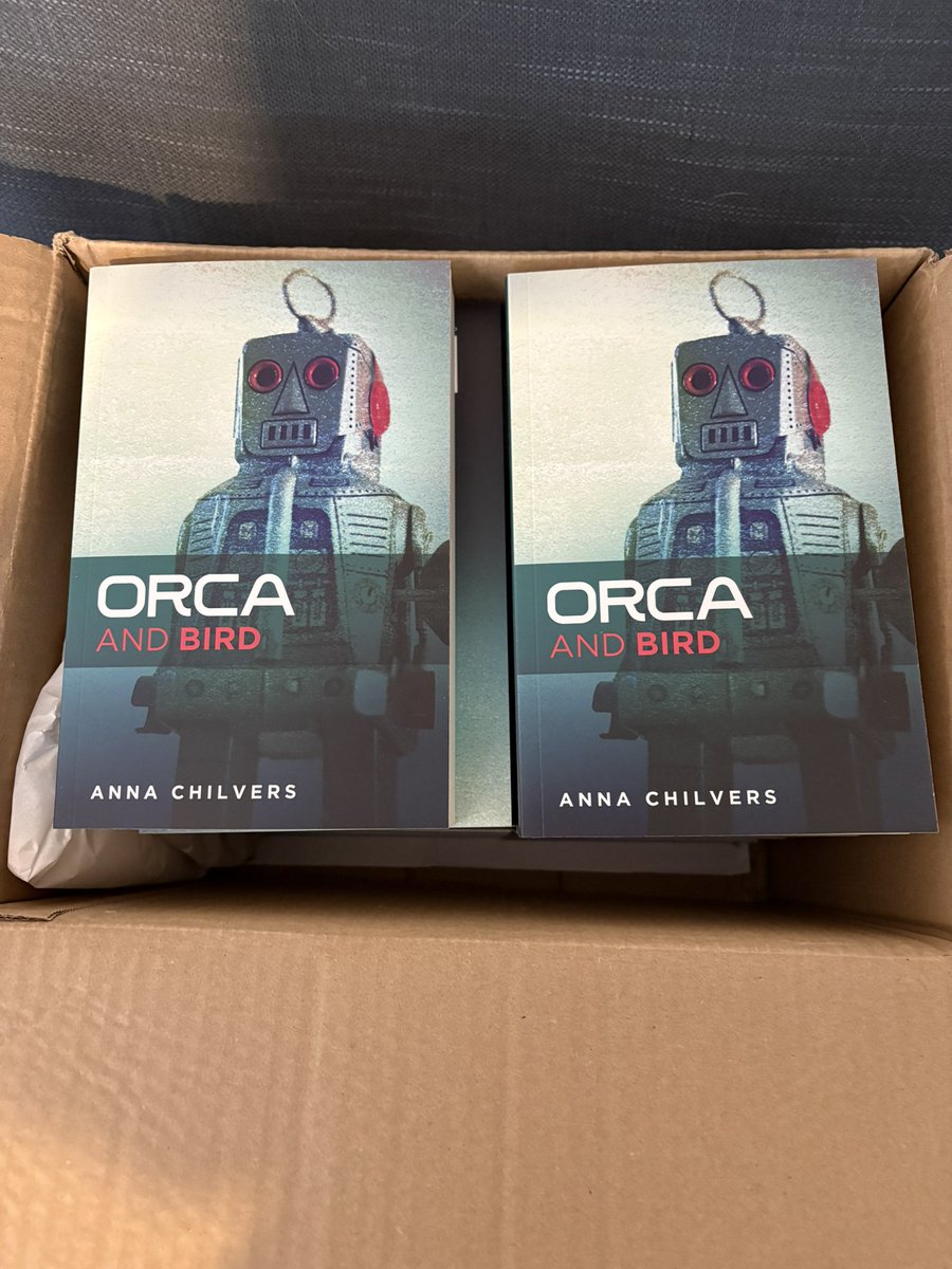Doesn’t this look grand.

Orca and Bird by Anna Chilvers

Publishing and launching at Hebden  Bridge Library Wednesday 26th at 7pm.

<a href="/thebookseller/">The Bookseller</a> 
<a href="/GuardianBooks/">Guardian Books</a>