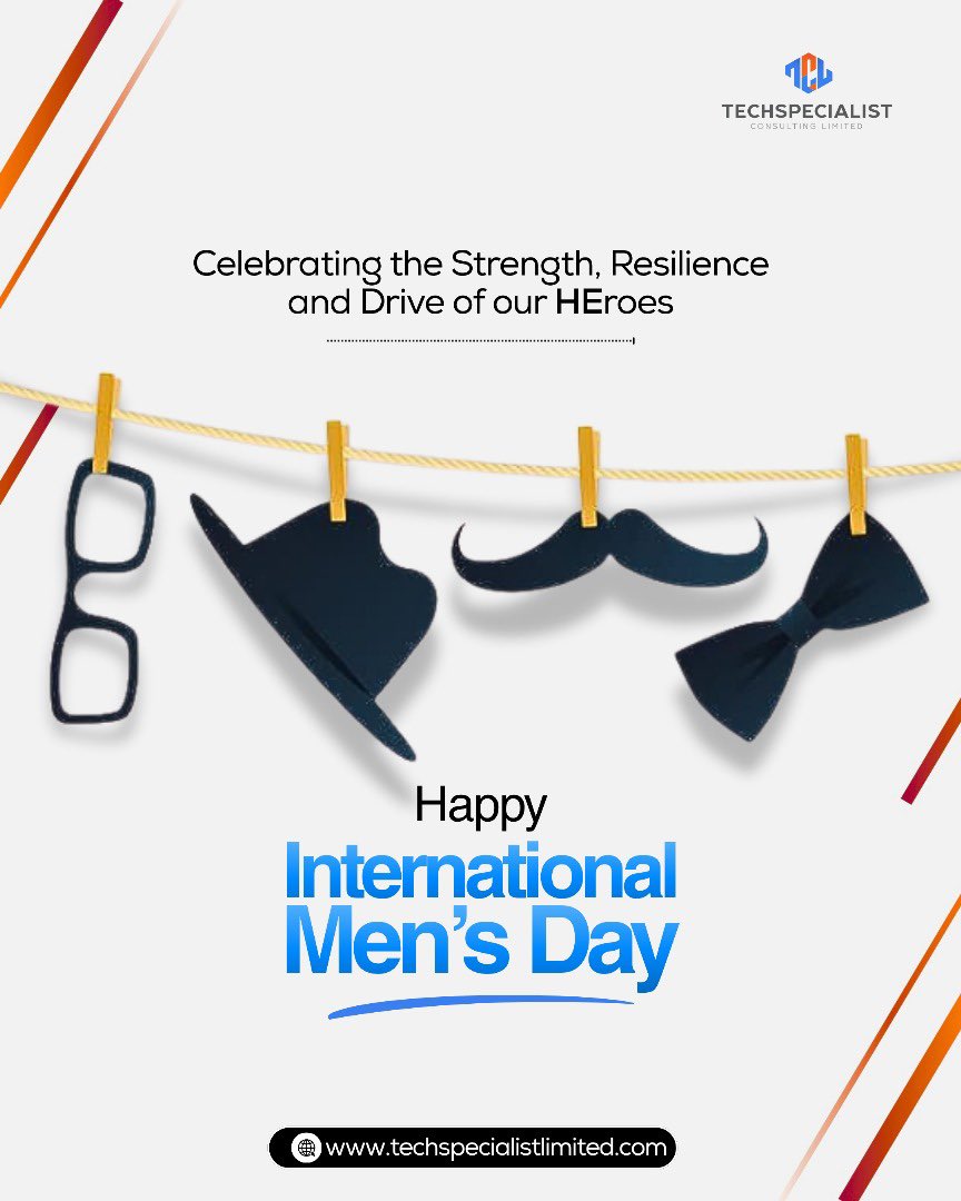 Tclafrica's tweet image. You sef don try 💪🏾💪🏾

From the weight you carry to the love you give 🤎

Na you be the real MVP

Thank you for bringing excellence, innovation and heart to our mission every day.

Happy International Men’s Day!

#MensDay #InternationalMensDay #TechSpecialist
