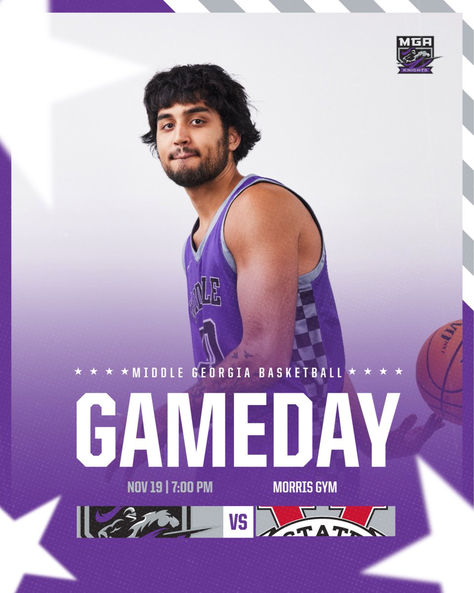 MiddleGA_MBB's tweet image. 🏠 HOME GAMEDAY • 🏀

🆚  Valdosta State
⏰  7:00 PM
📍 Morris Gym
🎥 pbcsportsnetwork.com/mgaknights/?B=…
