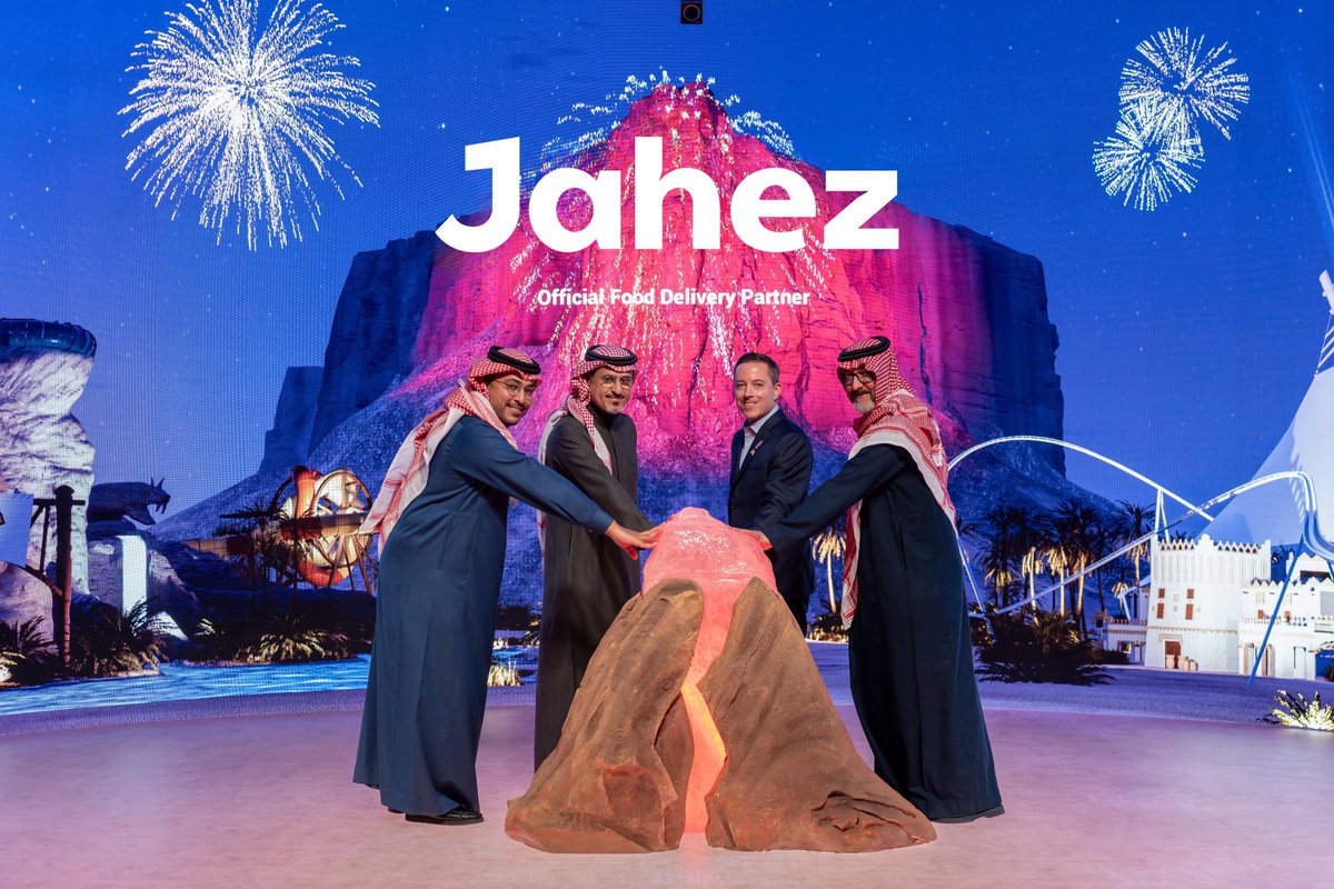 JahezApp's tweet photo. يسعدنا الإعلان عن شراكتنا مع Six Flags مدينة القدية، أول متنزّه ترفيهي من نوعه في السعودية. إضافة إلى الشراكة مع أكواريبيا، أول وأكبر متنزّه مائي في المنطقة. وذلك ضمن سلسلة مشاريع مدينة القدية المدينة الأولى المصممة للّعب في العالم.
تأتي هذه الخطوة ضمن جهودنا لتعزيز قطاع الترفيه، ودعم مستهدفات رؤية السعودية 2030 وتقديم تجارب استثنائية للزوّار

#تو_اللعب_يبدأ
#SixFlagsQiddiyaCity
#مدينة_القدية
#جاهز_للعب