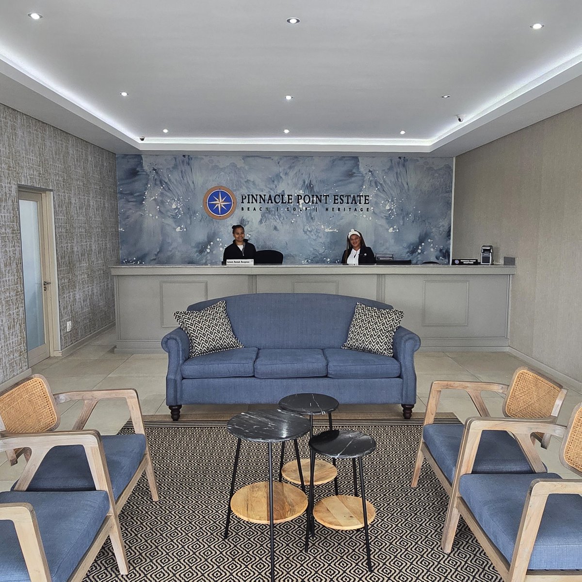 The HOA Reception area sets the tone the moment you arrive - a stunning space synonymous with friendly faces &amp; a sincere welcome.

It’s these simple moments that remind us why Pinnacle Point is more than a place… It’s a lifestyle!

#LiveTheLifestyle at Pinnacle Point!