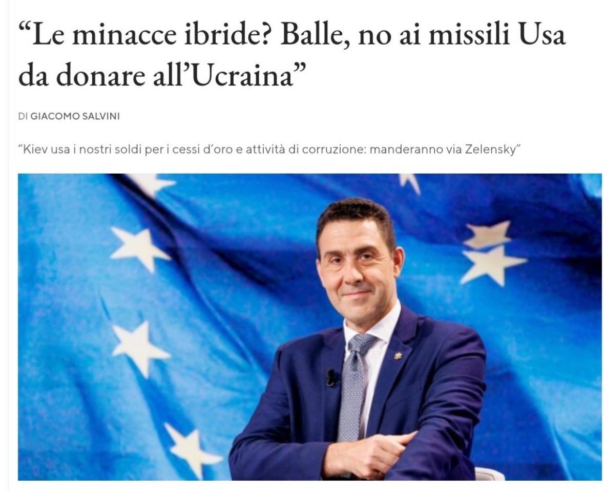 Indovinate un po’: qual è la prima regola della guerra cognitiva (o non lineare)? Negare l’esistenza delle minacce ibride e delle ingerenze straniere.
Il Generale Vannacci è un vero militare e obbedisce alla linea di comando di Putin