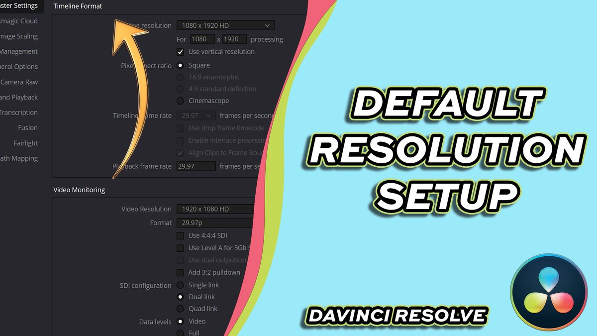 GraphdTutorials's tweet image. In this tutorial, I’ll show you how to set the default timeline resolution in DaVinci Resolve 20, so every new project starts with the correct settings — no more resizing or re-exporting later!

#DaVinciResolve20 #DavinciResolve #davinciresolvetutorial

youtu.be/DGURfwpX5G8