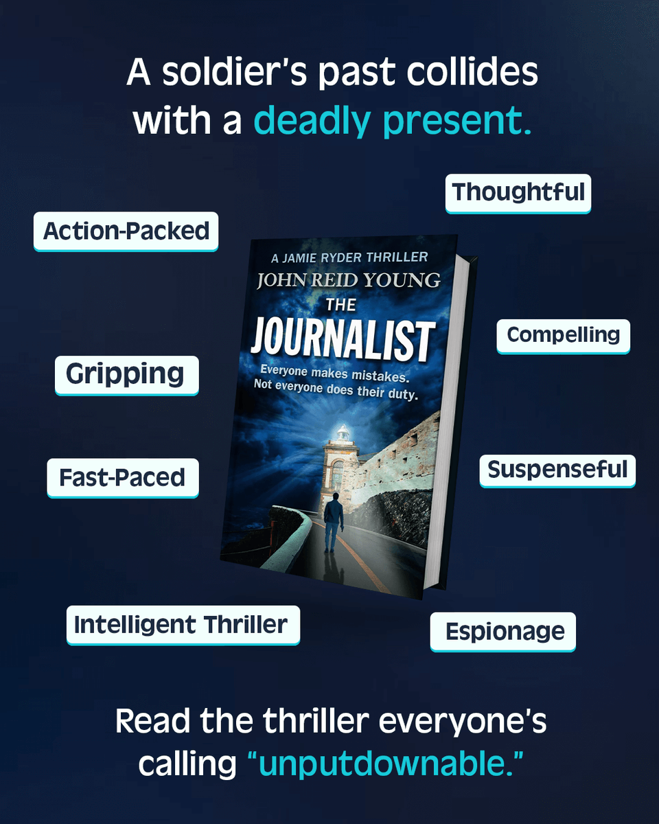 WeBlogBooks's tweet image. How far would you go to redeem yourself when your only way out is through danger?
A gripping thriller by John Reid Young a soldier’s quest for redemption turns into a fight for survival and second chances. By @reidten

Available on - amzn.to/4oW0ZA8