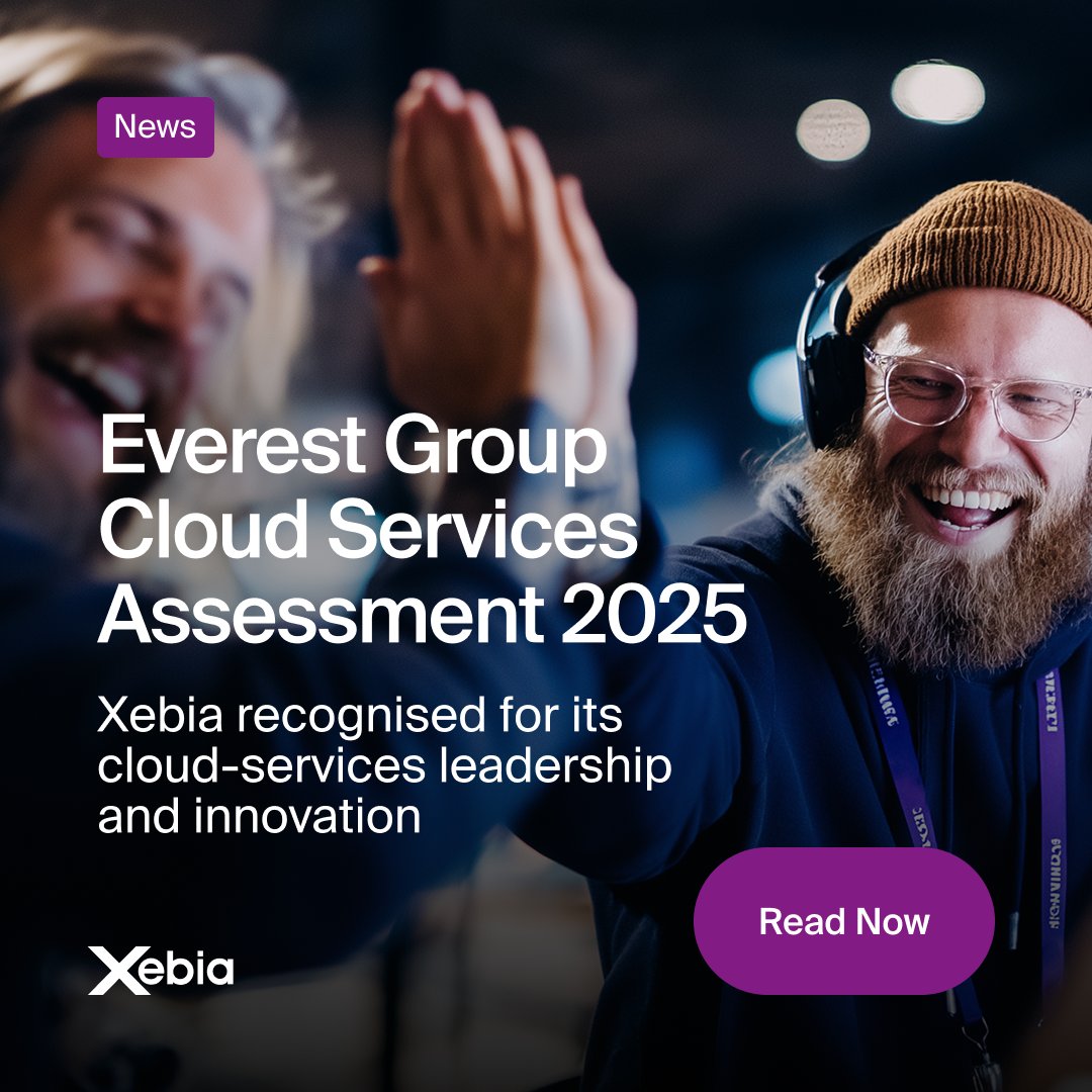 Xebia_Global's tweet image. Proud to be named a Leader in the @EverestGroup #Cloud Services for Mid-Market Enterprises #PEAKMatrix® 2025.

We continue to help organizations modernize at scale with AI-driven innovation, cloud services, and #FinOps.

Read more: okt.to/M6BWP3.

#EverestGroup #Xebia