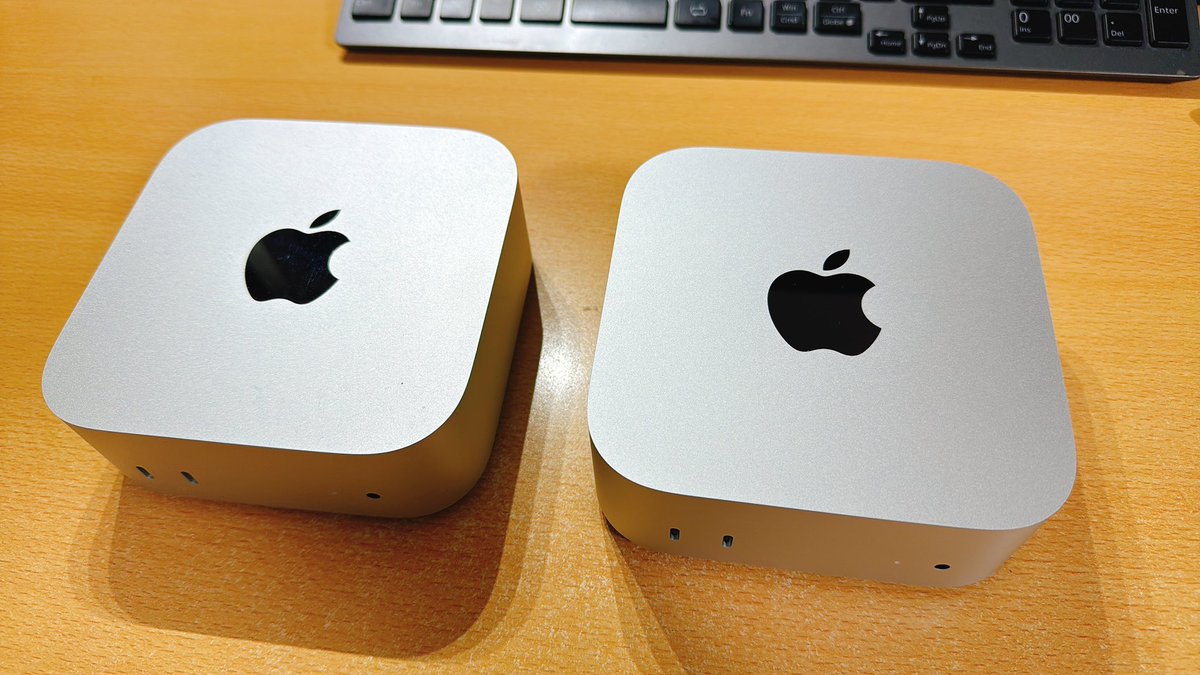 Mac mini 2号機を買った。大幅にスペックアップ。 CPU: 12→14コア GPU