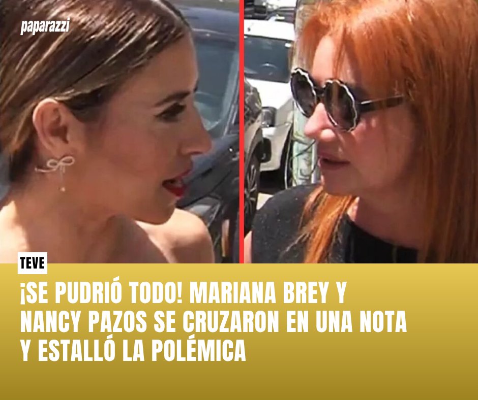 CARA A CARA🤬👊 Un cruce inesperado al aire encendió la tensión entre las periodistas y dejó a todos pendientes de cómo seguirá el conflicto entre ambas.

🔗Reviví el momento: paparazzi.com.ar/teve/se-pudrio…