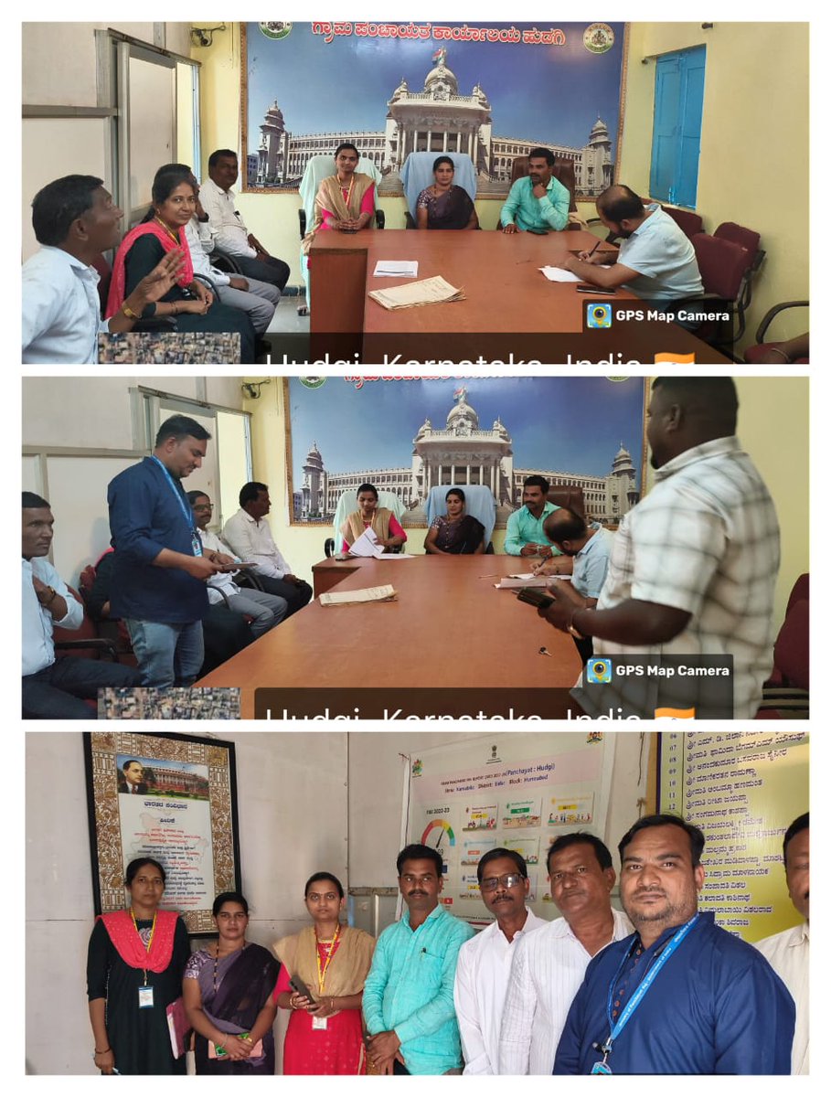 PCMGPCs's tweet image. Held a meeting at Hudgi GP on PAI 2.0 data validation and re-verification with the BDO, Panchayat President, Secretary, and elected members. Discussed key data points requiring re-check with line departments.
– Amitkumar, PRA Humnabad (Karnataka)
#MoPR #PAI2 #DataValidation