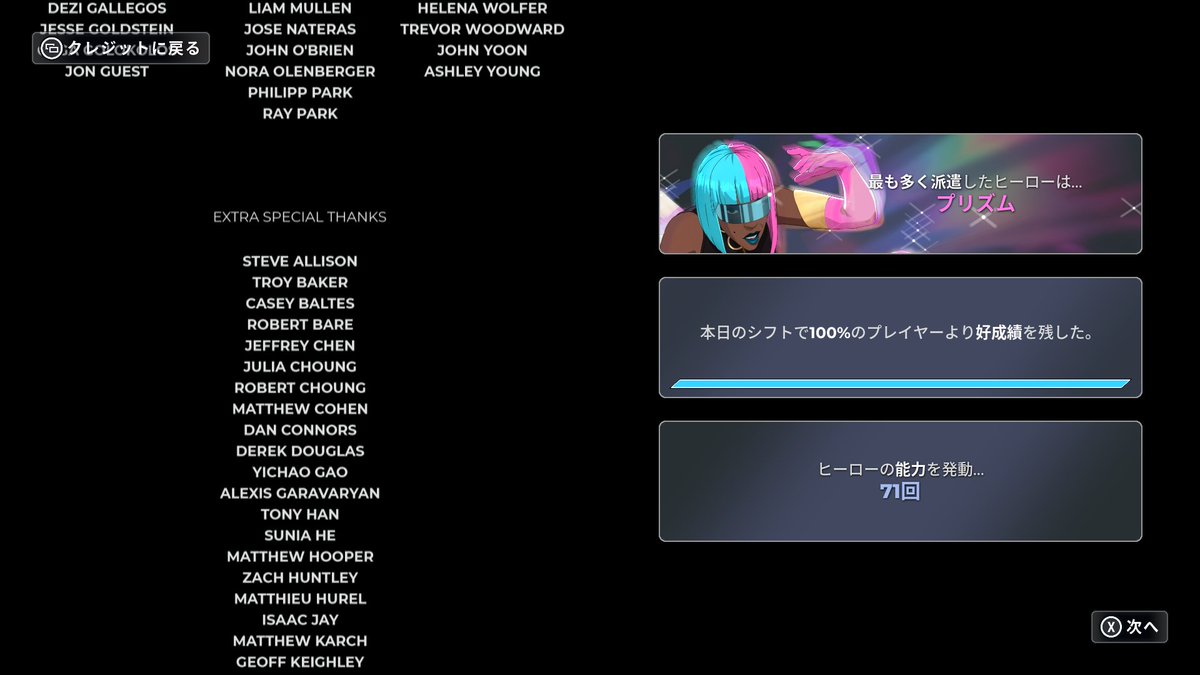 tetuwan3's tweet image. #ディスパッチ
steamの評価は「圧倒的に好評」の様だけど、あんまりプレイしてる人がいないのか、だいぶミスったのに大半のプレイヤーより高評価って判定になることが多いんだよな…１００％より上ってある？

もっと流行れ！