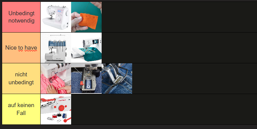 Create a Single-Use Tier list tiermaker.com/single-use-tie… via <a href="/TierMaker/">TierMaker</a> 
für das nächste Video