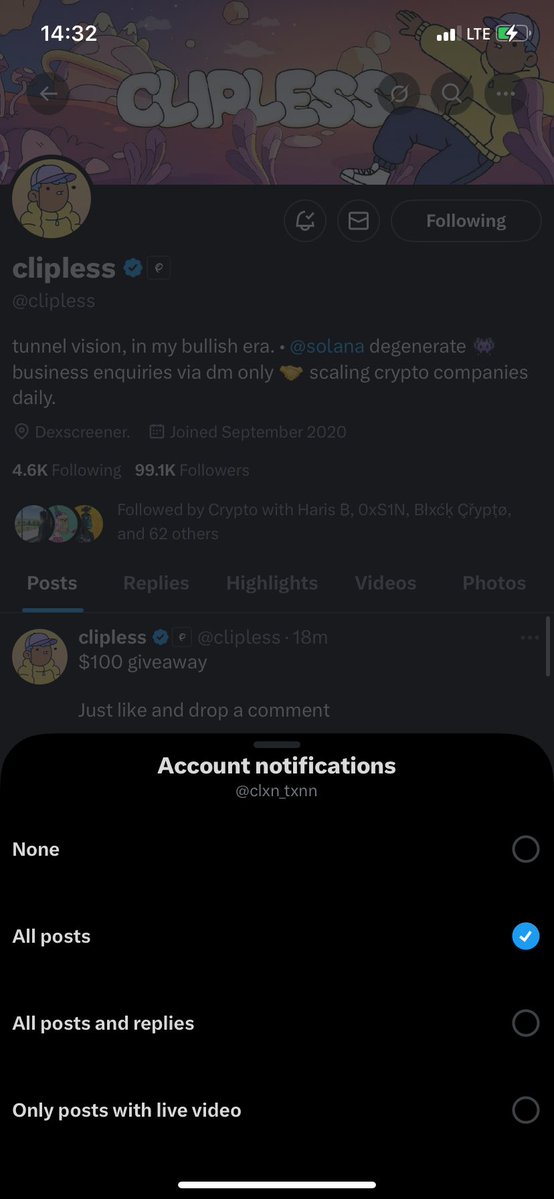 clxn_txnn's tweet image. done code

24jrvsDsZ2yLA5jCKZX5vmnc7RymDUTkHLVXRFjswsDW