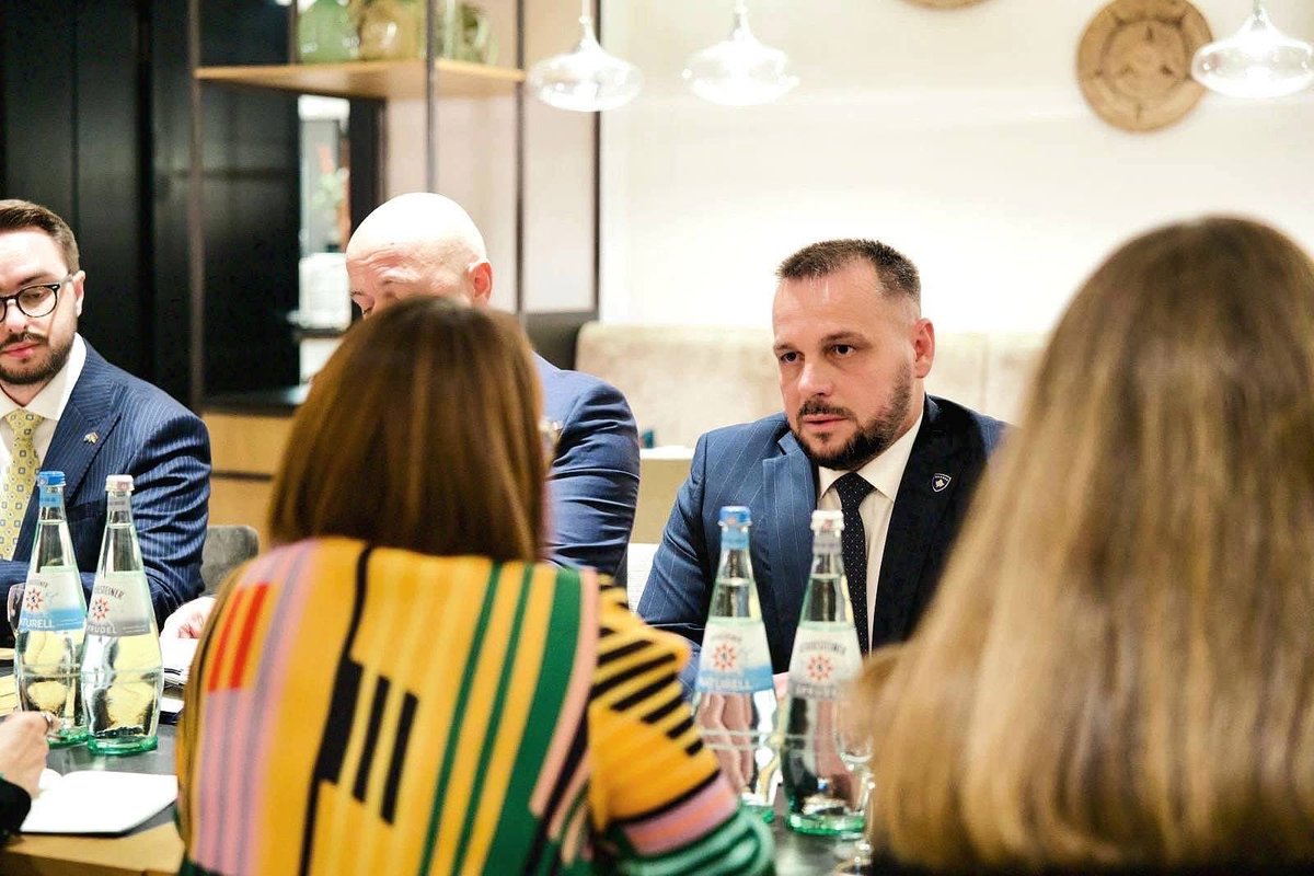 EjupMaqedonci's tweet image. On the margins of the Berlin Security Conference, I met with Luxembourg’s Minister of Defence, @Yuriko_Backes. We discussed the overall security situation and opportunities to strengthen defence and security cooperation between our two countries 🇽🇰🇱🇺.

#BSC2025 #Security #Defense