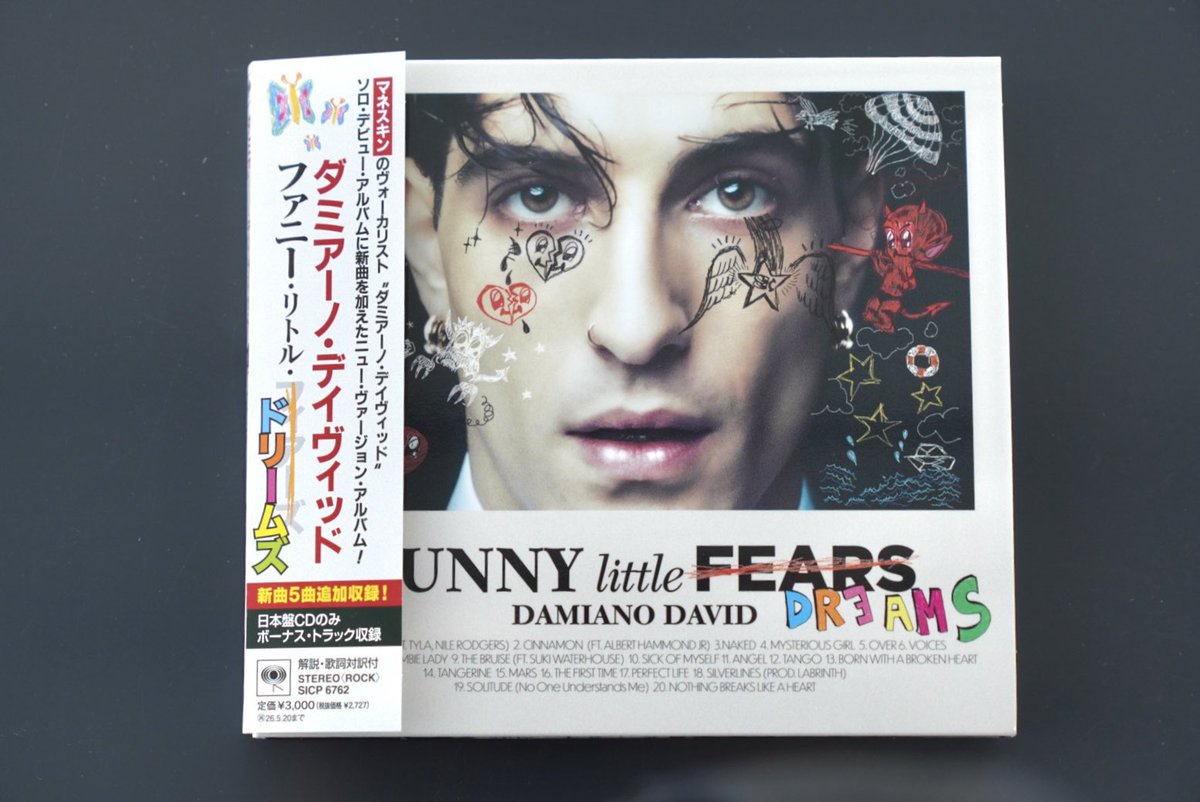 ダミアーノ・デイヴィッド　FUNNY little FEARS　イベント参加券付 Amazon.com: FUNNY little FEARS: CDs & Vinyl