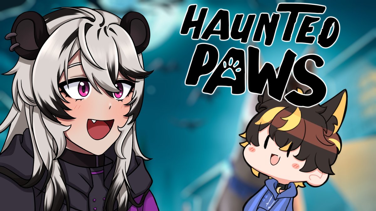 ✧𝗞𝗢𝗡𝗣𝗔𝗡𝗗𝗔!✧
I AM LIVE!!!
Today we changing the schedule a lil and playing 𝗛𝗔𝗨𝗡𝗧𝗘𝗗 𝗣𝗔𝗪𝗦 with <a href="/Tr1stanCeleste/">TristanCeleste</a> !!!
So come vibe out BAMBOO CREW!!!
#Vtuber #ENVtuber 
🔗 : twitch.tv/pandaran_